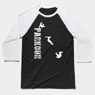 Parkour - jump roll Baseball T-Shirt